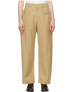 Rag & Bone Belt Loops Slacks - Natural