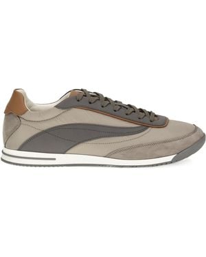 Brunello Cucinelli Retro Lace-Up Sneakers - Gray