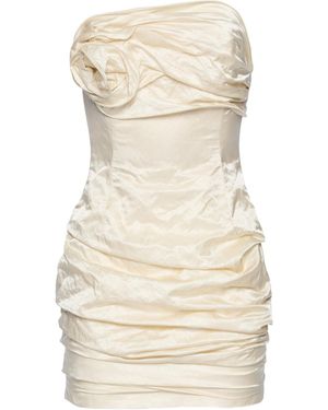 Magda Butrym Pleated Dress - Natural