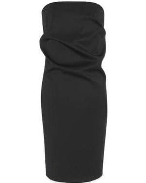 Saint Laurent Wool Dress - Black