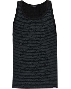 DSquared² Sleeveless Vest - Black