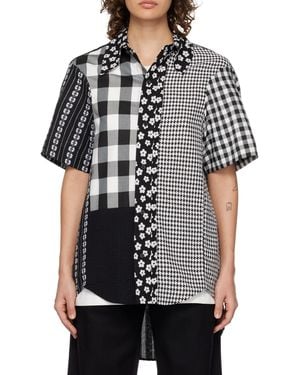 Adererror A Short Sleeved Shirt - Black