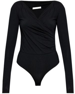 Max Mara Long-Sleeved Jumpsuit - Black