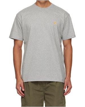 Carhartt Chase Short Sleeve T-Shirt - Grey