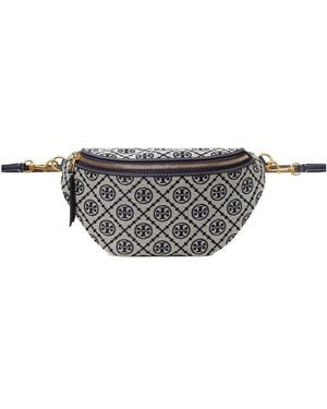 Tory Burch T Monogram Belt Bag - Grey