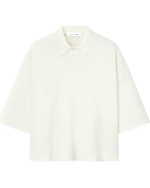 Fear Of God Pique Signature 90S Cropped Polo Shirt - White