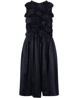 Comme des Garçons Pleated Dress - Blue
