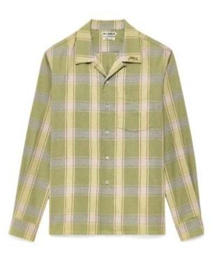 JW Anderson Chequered Shirt - Green