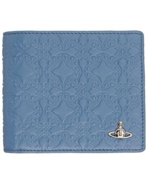 Vivienne Westwood Bi-Fold Wallet - Blue