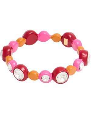 Marni Crystal Inlaid Bracelet - Red