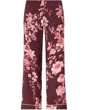 Borgo De Nor Chine Jacquard Pants - Red
