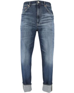 Dondup Paco Faded-Effect Jeans - Blue