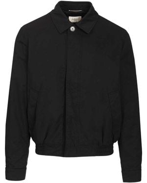 Saint Laurent Cassandre Short Jacket - Black