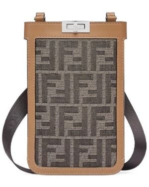 Fendi Fabric Phone Case - Multicolour