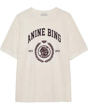 Anine Bing Jaylin T-Shirt - White