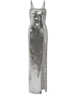 Rebecca Vallance Olympia Sequin Gown - Grey