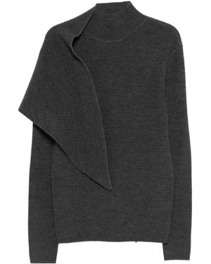 Entire studios High-Neck Jumper - Black