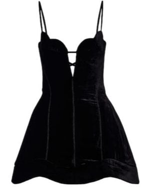 Maria Lucia Hohan Bustier Minidress - Black