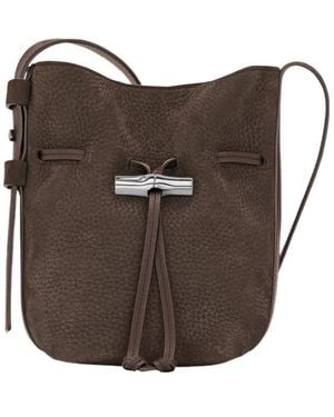 Longchamp Le Roseau S Bucket Bag - Brown