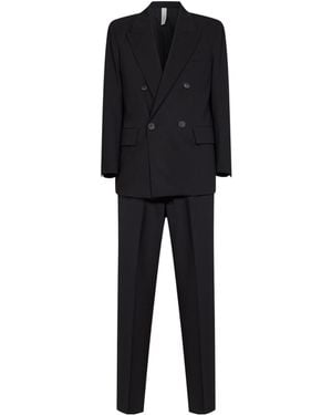 Hevò Rodi Double-Breasted Suit - Black