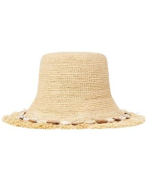 Alanui Chasing The Shadows Hat - White