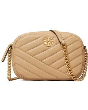 Tory Burch Kira Chevron Camera Bag - Natural