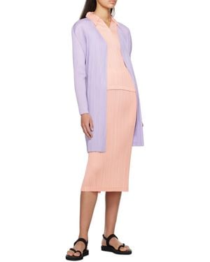 Pleats Please Issey Miyake Monthly Colors October Skirt - Pink