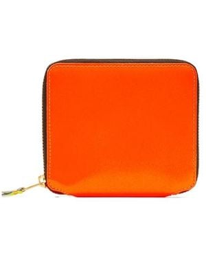 Comme des Garçons Zipper Short Wallet - Orange
