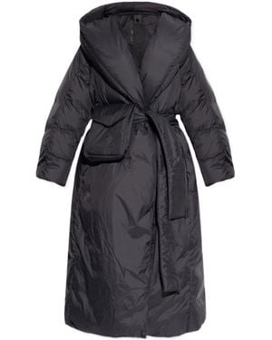Canada Goose Hooded Padded Coat - Black