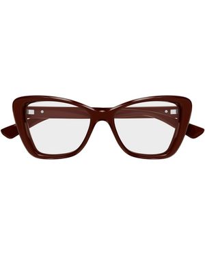 Gucci Eyewear Cat Eye Frame Glasses - White