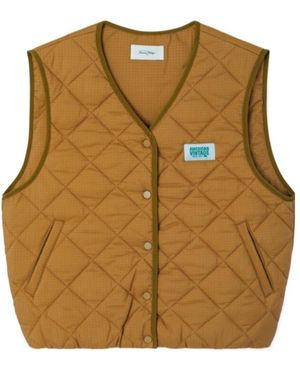 American Vintage Sleeveless Vest - Brown