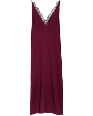 Stella McCartney Strap Long Dress - Purple