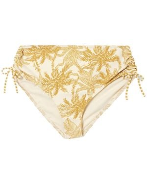 Eres Voyageuse Mid-Rise Bikini Bottom - White
