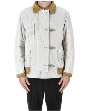 Fay Long-Sleeved Cotton Clothes - Grey