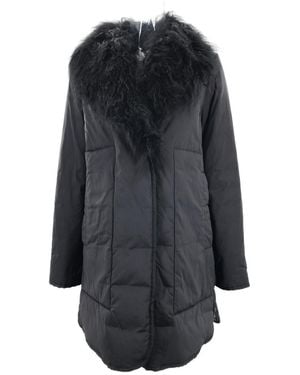 Sportmax Wool Collar Cotton Suit - Grey