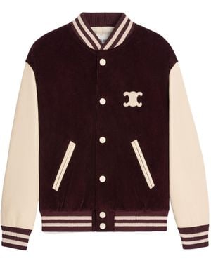 Celine Loose Teddy Jacket - Multicolour