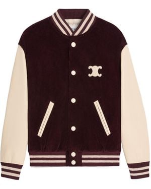 Celine Loose Teddy Jacket - Multicolor