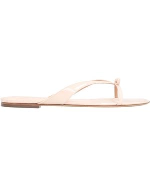 Ferragamo Ferragamo Mini Bow Flip Flops - Natural