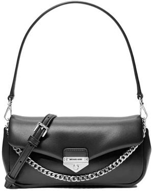 Michael Kors Soho Small Convertible Crossbody Bag - Black