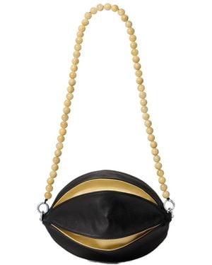 Lemaire Balloon Beaded Clutch Bag - White