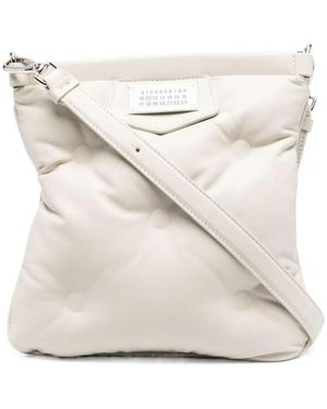 Maison Margiela Glam Slam Quilted Crossbody Bag - Natural