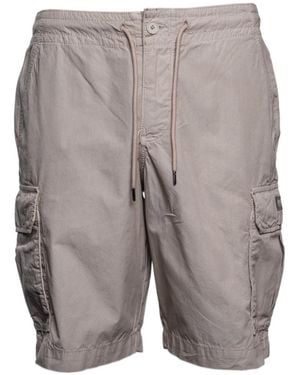 Emporio Armani Beach Bermuda Cargo Shorts - Grey