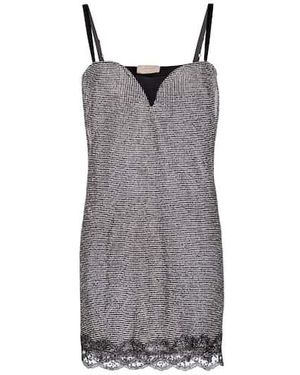 Christopher Kane Embellished Minidress - Grey