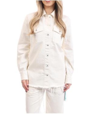 Off-White c/o Virgil Abloh Corporate Long Sleeve Shirt - White