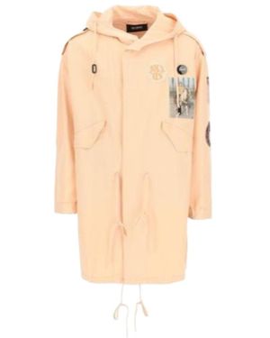 Raf Simons Long-Sleeved Coat - Natural
