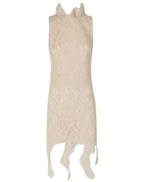 GIUSEPPE DI MORABITO Sleeveless Dress - Natural