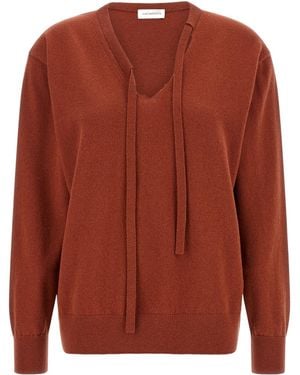 Dries Van Noten Long-Sleeved Sweater - Brown