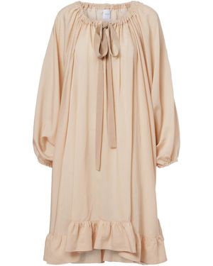 Patou Striped Midi Dress - Natural