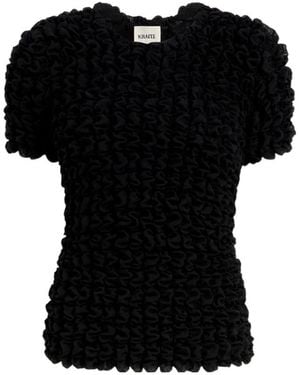 KHAITE Polly Top - Black