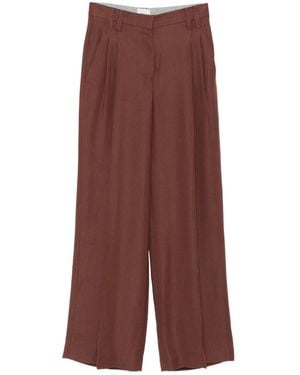 Brunello Cucinelli Pleated Trousers - Purple